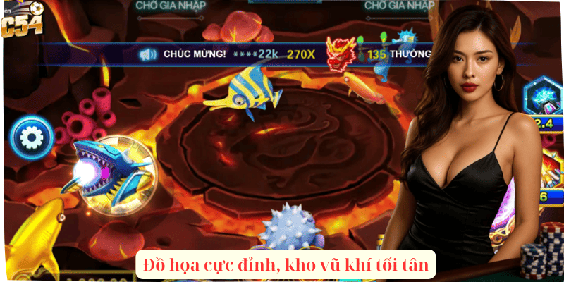Đồ họa cực đỉnh, kho vũ khí tối tân